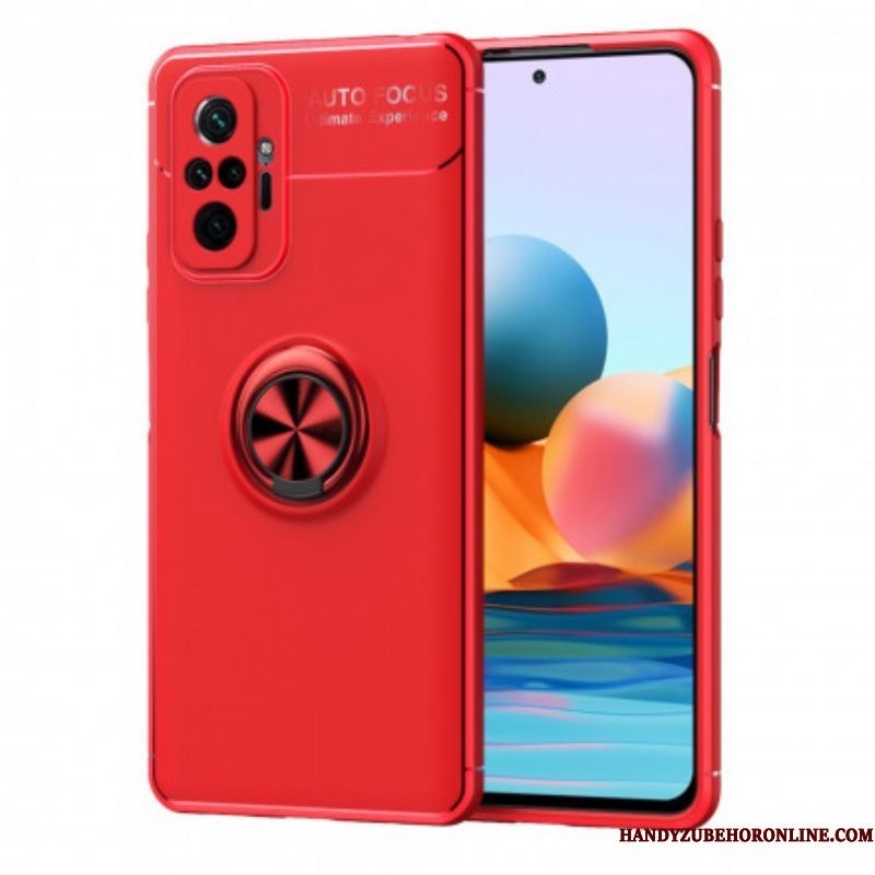 Hoesje voor Xiaomi Redmi Note 10 Pro Roterende Ring