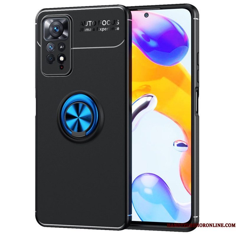 Hoesje voor Xiaomi Redmi Note 11 Pro / 11 Pro 5G Roterende Ring