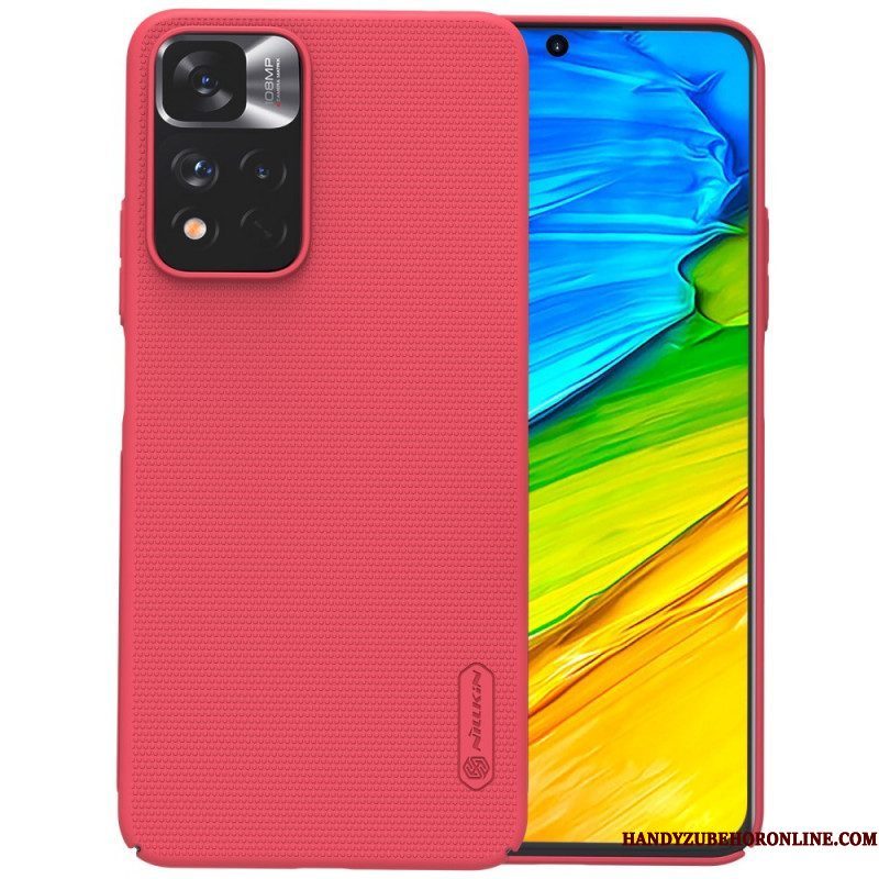 Hoesje voor Xiaomi Redmi Note 11 Pro Plus 5G Stijve Frosted Nillkin