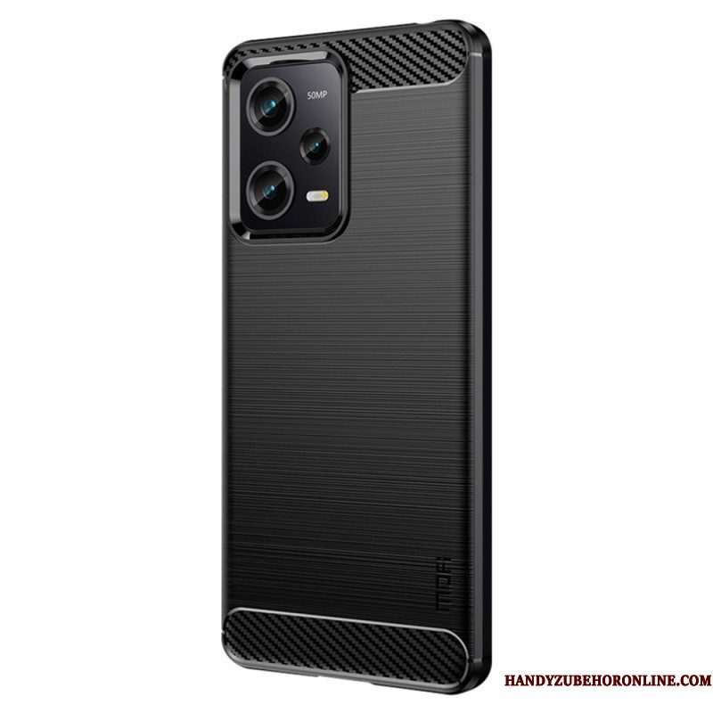 Hoesje voor Xiaomi Redmi Note 12 Pro Mofi Geborsteld Koolstofvezel