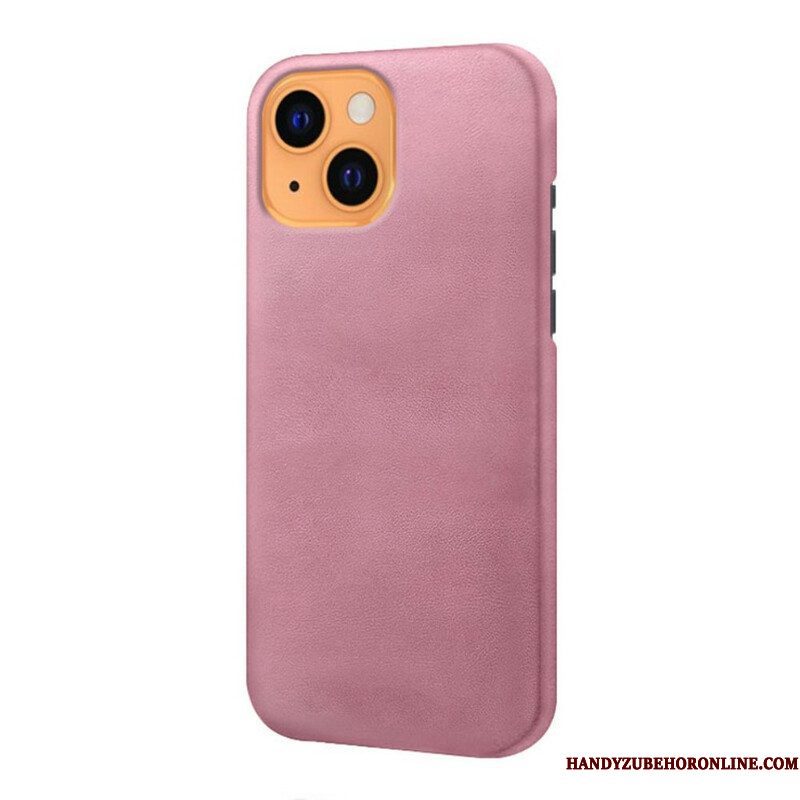 Hoesje voor iPhone 13 Mini Ksq Leereffect