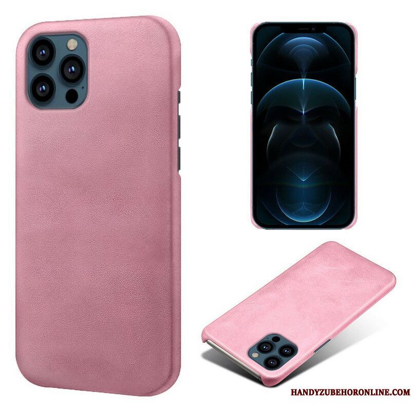 Hoesje voor iPhone 13 Pro Max Ksq Leereffect