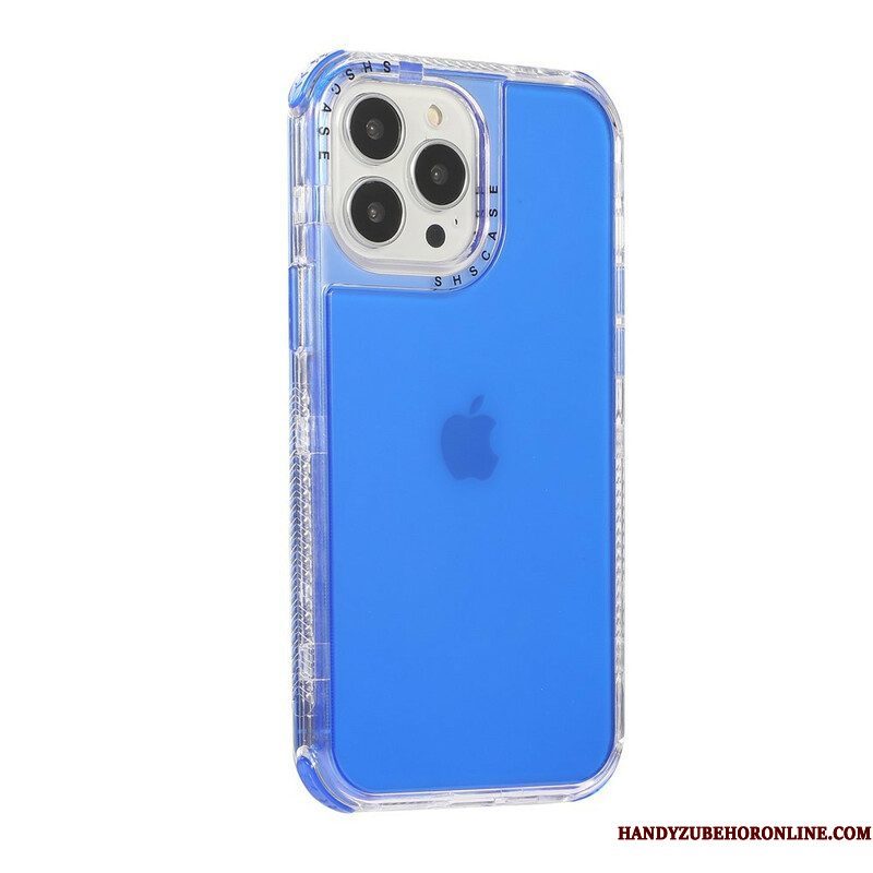 Hoesje voor iPhone 13 Pro Transparant Getint