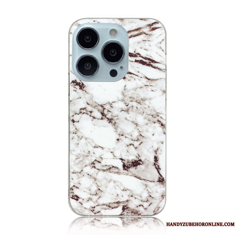 Hoesje voor iPhone 13 Pro Vereenvoudigd Marmer