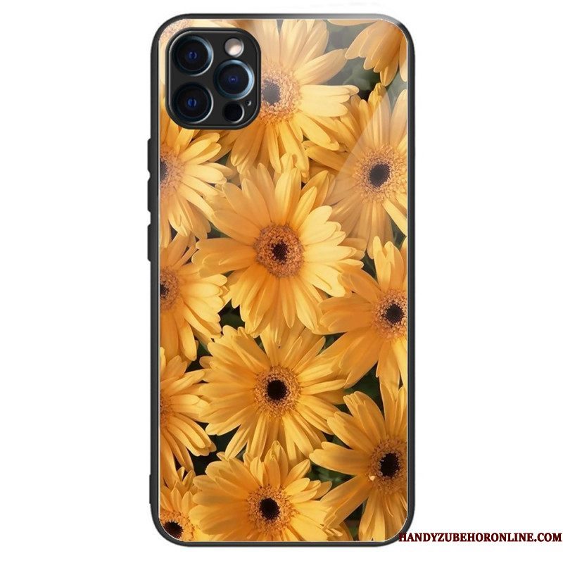 Hoesje voor iPhone 14 Pro Intense Zonnebloemen