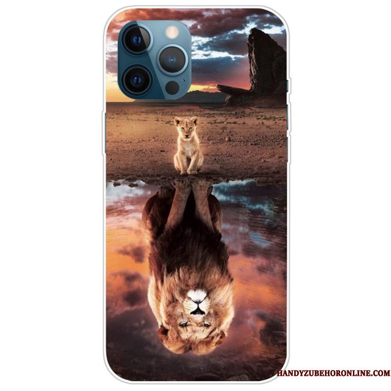 Hoesje voor iPhone 14 Pro Max Katachtige Droom