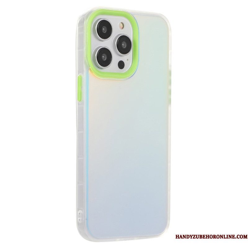 Hoesje voor iPhone 14 Pro Max Laser-effect