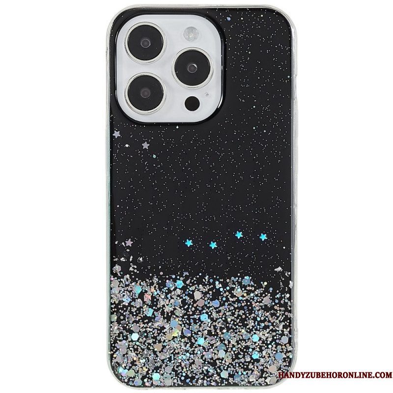 Hoesje voor iPhone 14 Pro Premium Pailletten