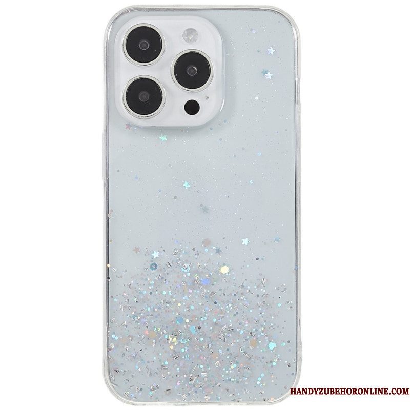 Hoesje voor iPhone 14 Pro Premium Pailletten