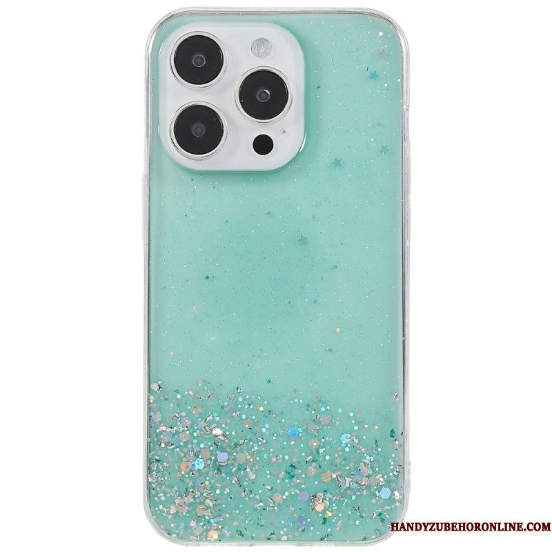 Hoesje voor iPhone 14 Pro Premium Pailletten