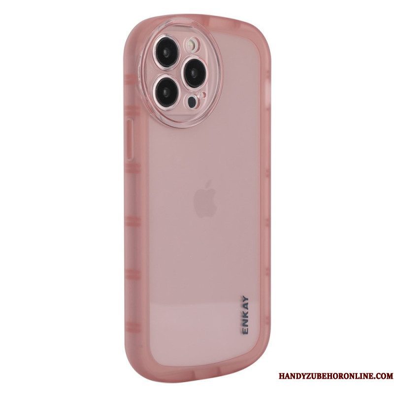 Hoesje voor iPhone 14 Pro Siliconenmat Enkay