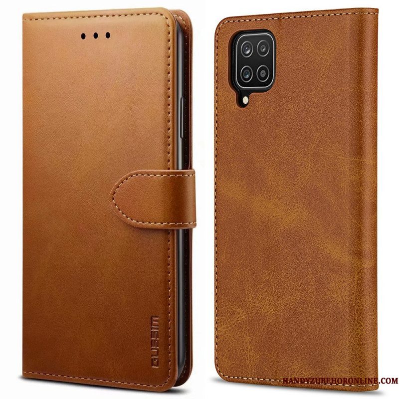 Leren Hoesje voor Samsung Galaxy M12 / A12 Gussim