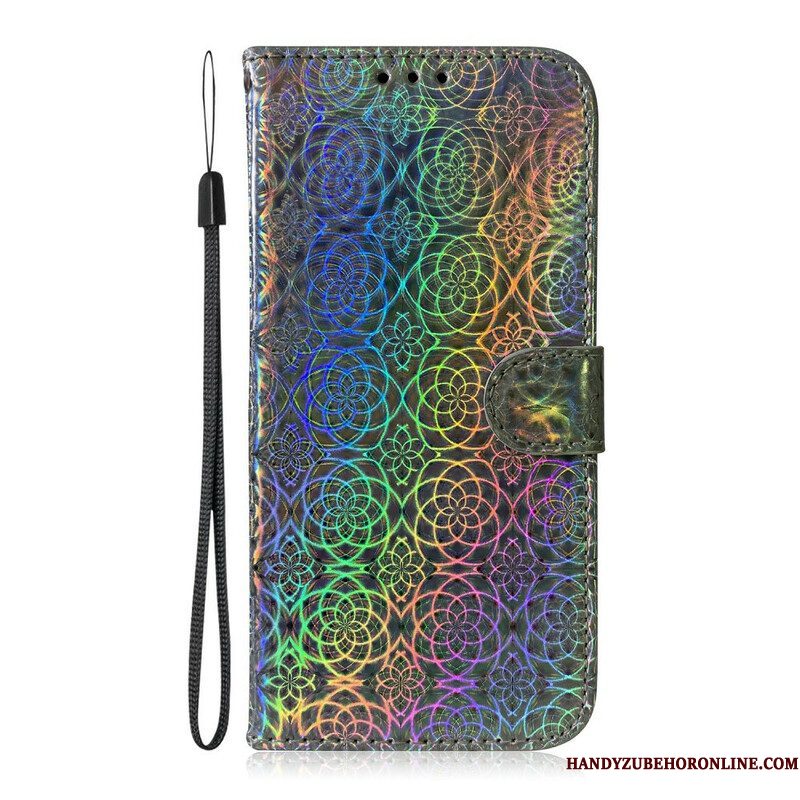 Leren Hoesje voor Samsung Galaxy S21 Ultra 5G Pure Kleur