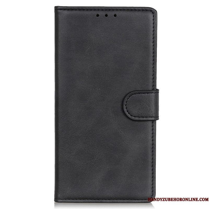 Leren Hoesje voor Sony Xperia 1 IV Mat Leereffect