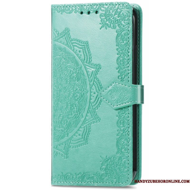 Leren Hoesje voor Xiaomi 12 Pro Mandala Middeleeuwen