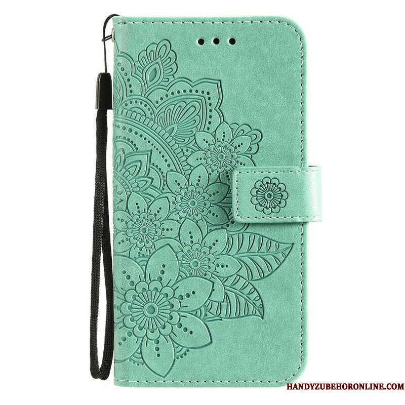 Leren Hoesje voor Xiaomi Redmi Note 10 5G Mandala