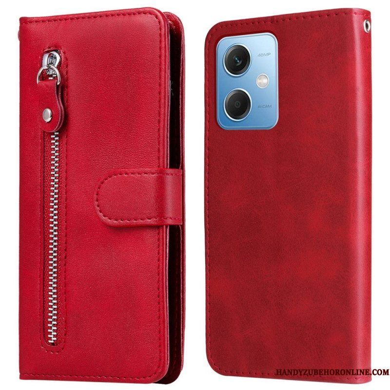 Leren Hoesje voor Xiaomi Redmi Note 12 5G Portemonnee