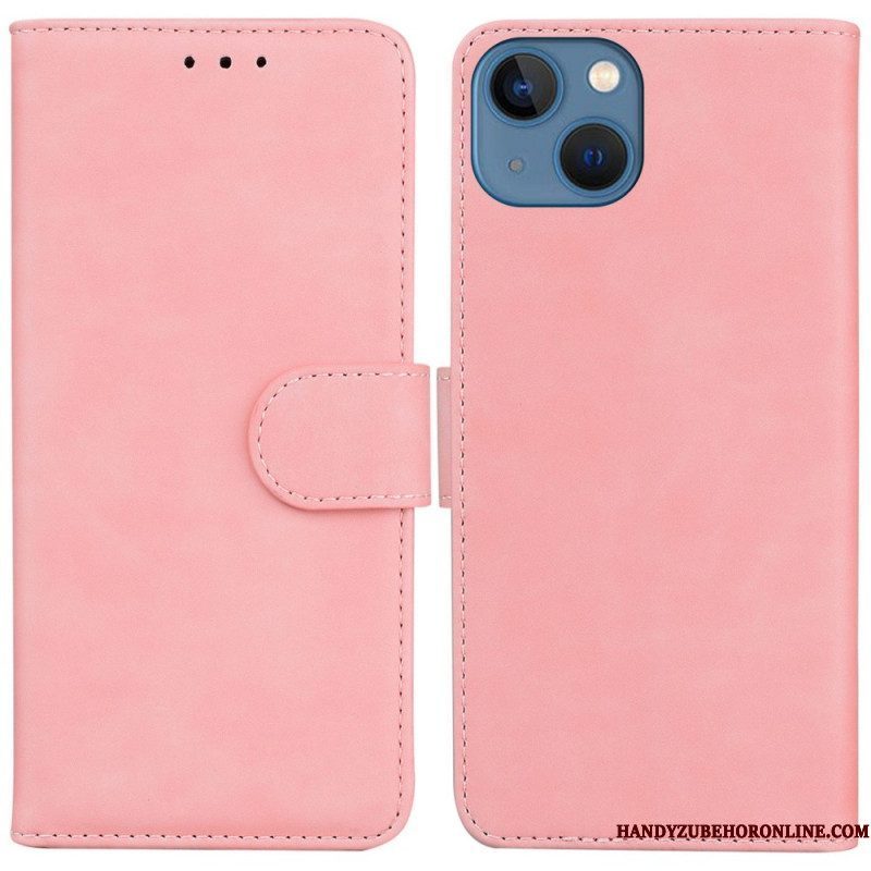 Leren Hoesje voor iPhone 14 Plus Stijl Lederen Couture