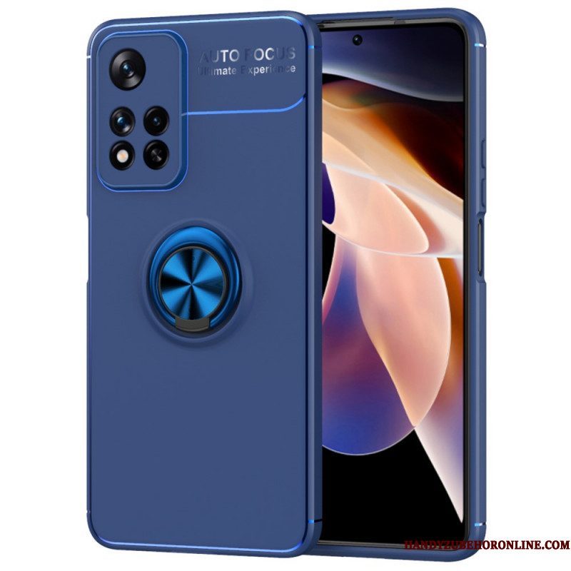 Telefoonhoesje voor Xiaomi Redmi Note 11 Pro Plus 5G Roterende Ring