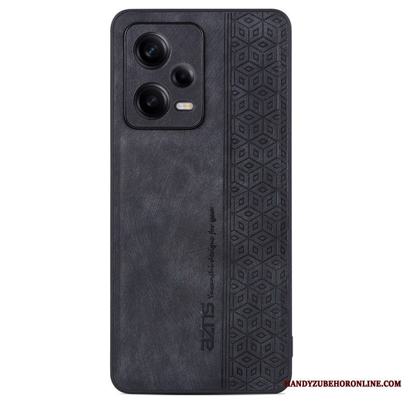 Telefoonhoesje voor Xiaomi Redmi Note 12 Pro Azns Ledereffect