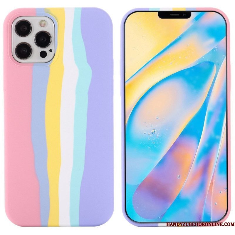 Telefoonhoesje voor iPhone 14 Pro Max Regenboog