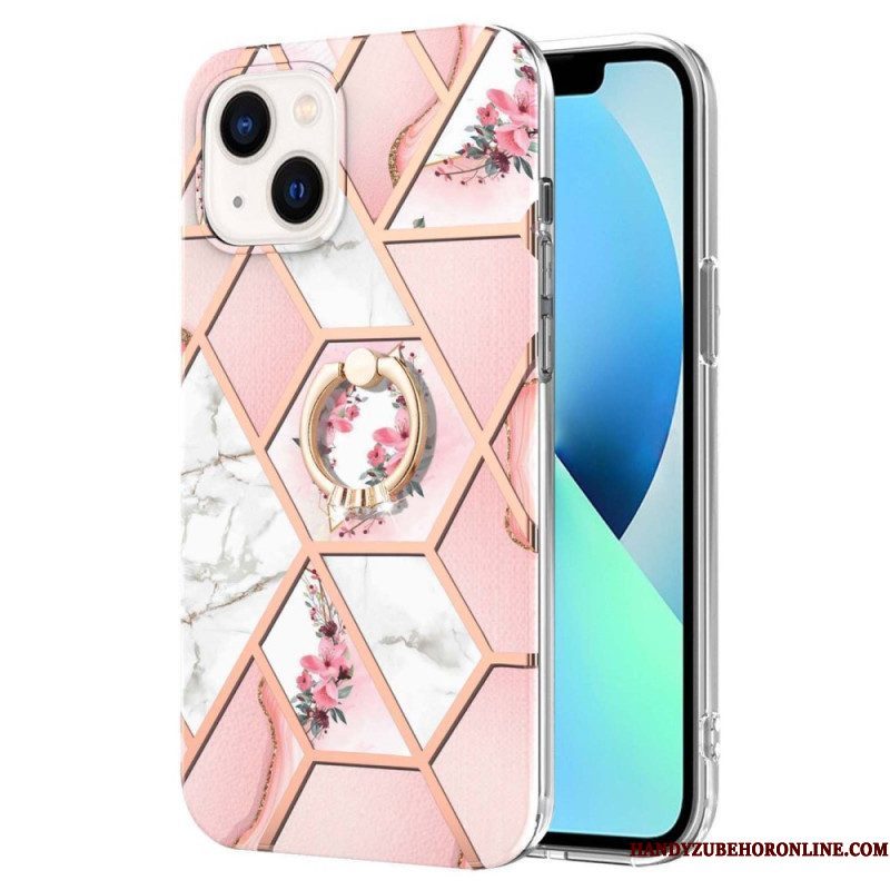 Telefoonhoesje voor iPhone 15 Plus Bloemenringhouder