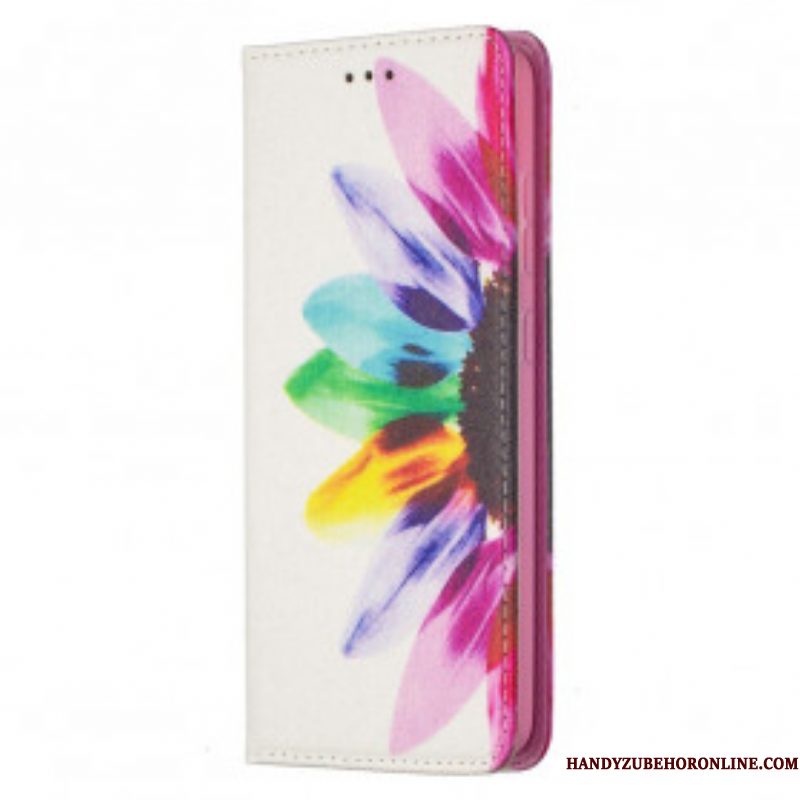 Bescherming Hoesje voor Samsung Galaxy A52 4G / A52 5G / A52s 5G Folio-hoesje Waterverf Bloem