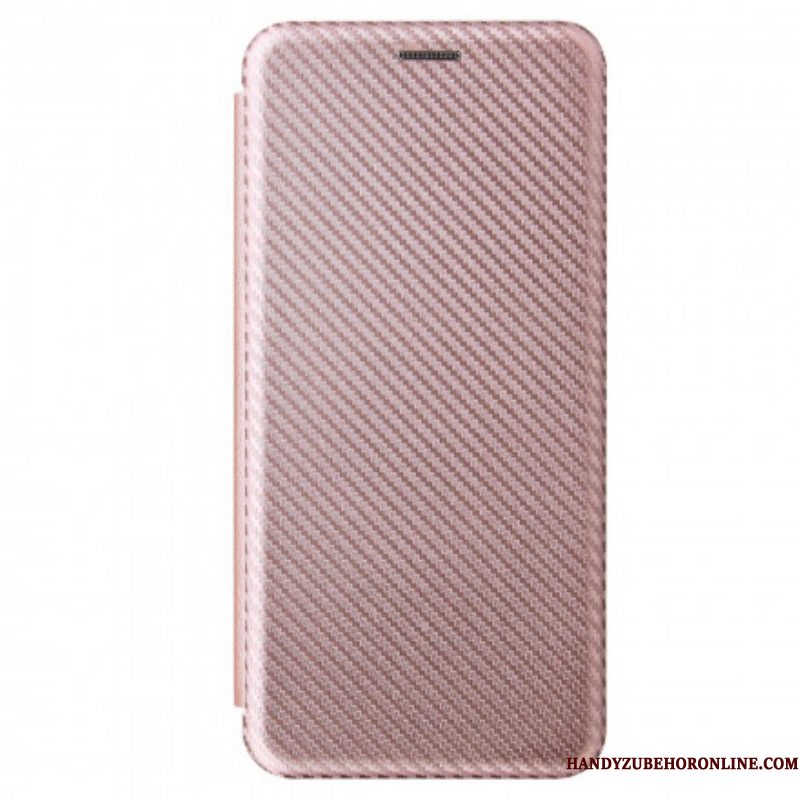 Bescherming Hoesje voor Samsung Galaxy S21 Ultra 5G Folio-hoesje Koolstofvezel