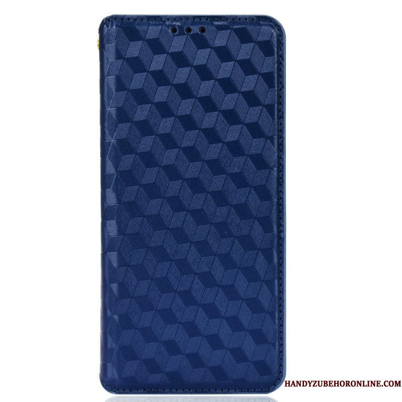 Bescherming Hoesje voor Samsung Galaxy S22 5G Folio-hoesje Diamant Leereffect