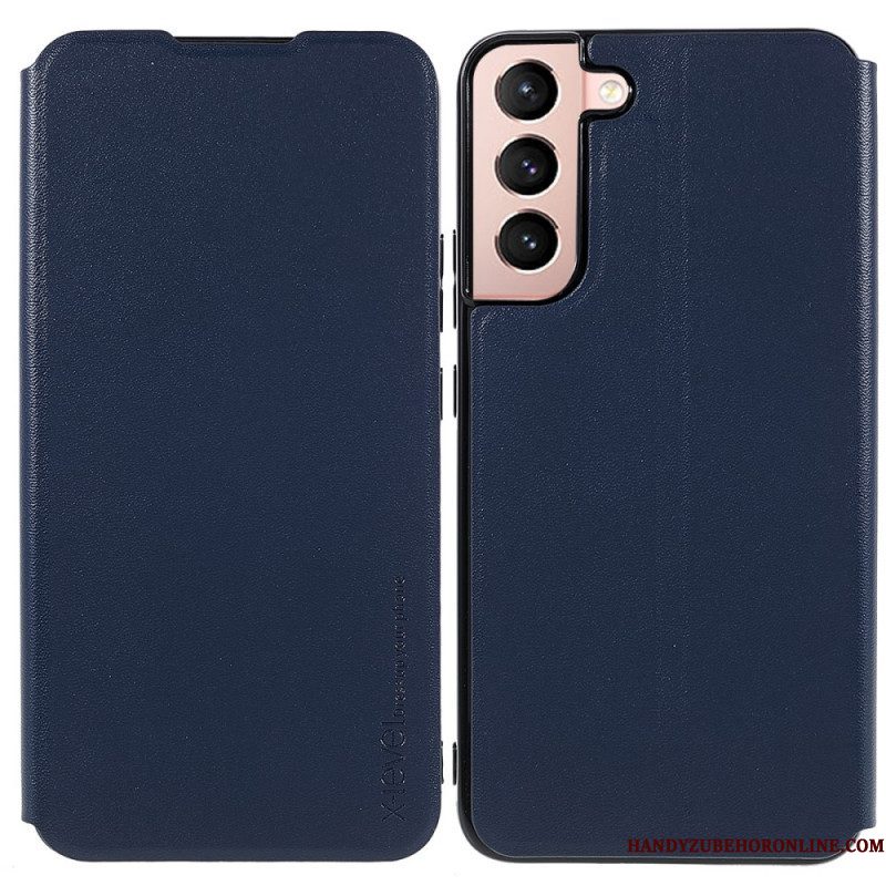 Bescherming Hoesje voor Samsung Galaxy S22 5G Folio-hoesje X-level Fib Ii-serie