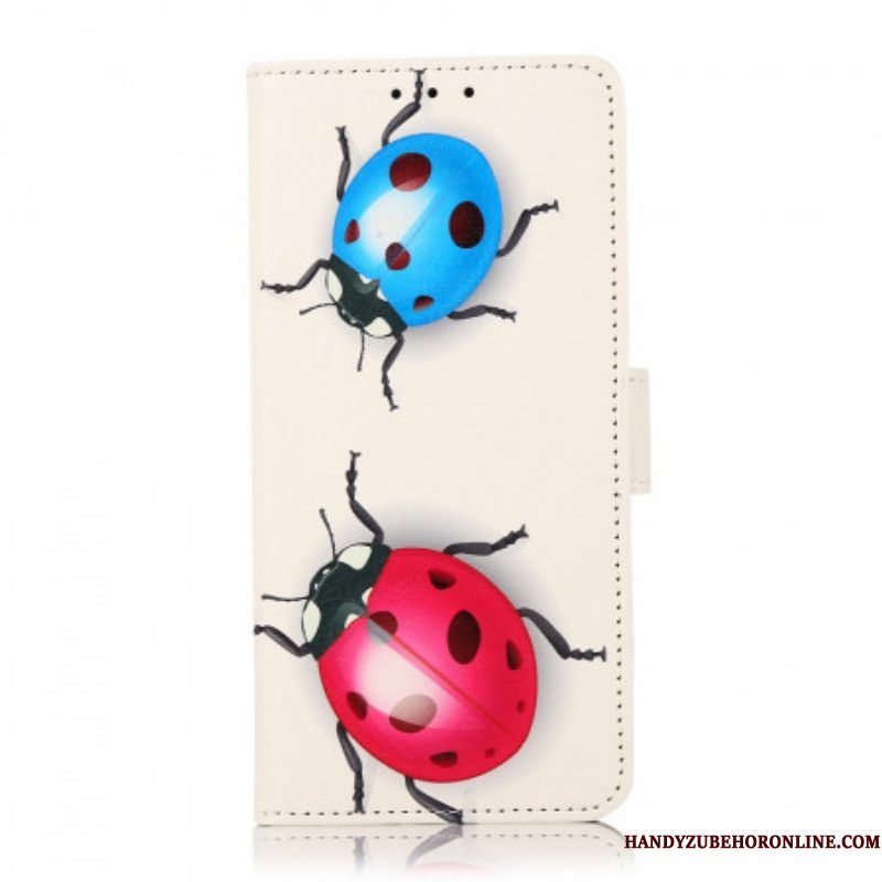 Flip Case voor Samsung Galaxy S22 5G Lieveheersbeestje