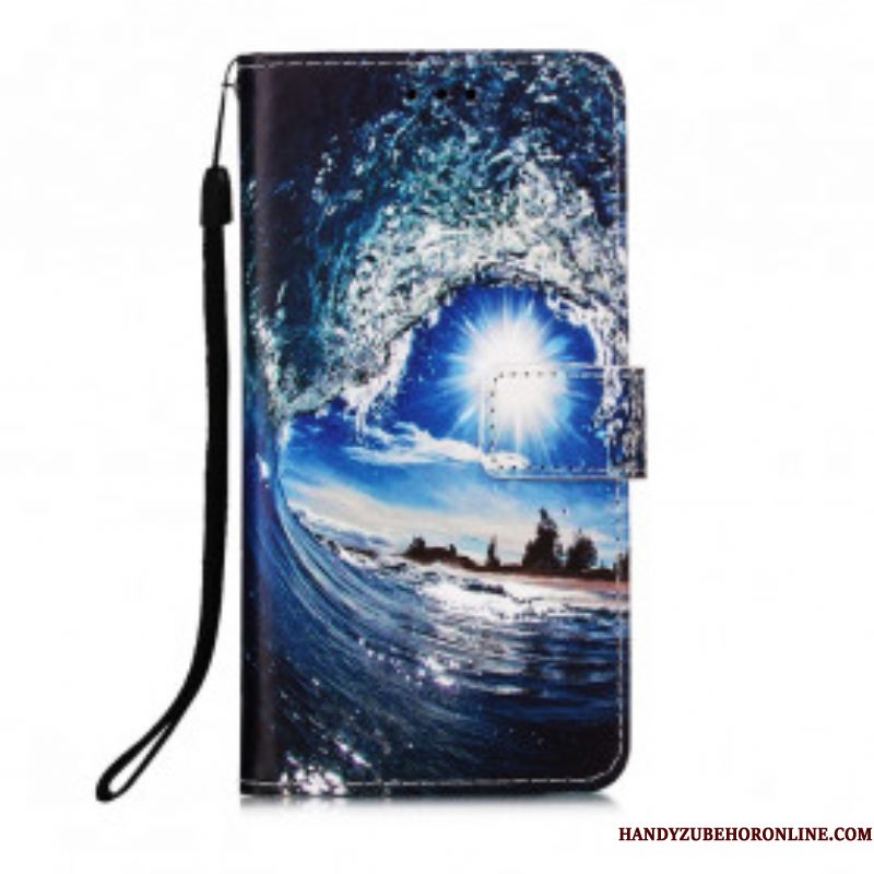 Folio-hoesje voor Samsung Galaxy A52 4G / A52 5G / A52s 5G Houdt Van De Golf