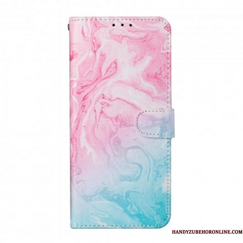 Folio-hoesje voor Samsung Galaxy S21 Ultra 5G Marmer