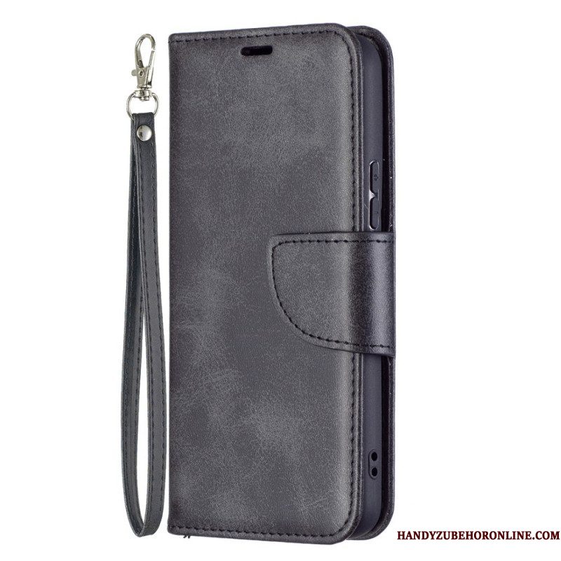 Folio-hoesje voor Samsung Galaxy S22 5G Flip Case Gladde Flap Schuin