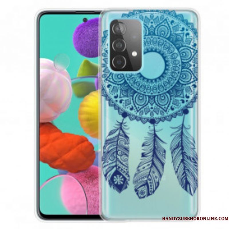 Hoesje voor Samsung Galaxy A52 4G / A52 5G / A52s 5G Enkelbloemige Mandala