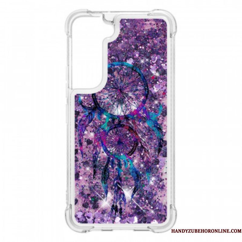 Hoesje voor Samsung Galaxy S22 5G Glitter Dromenvanger