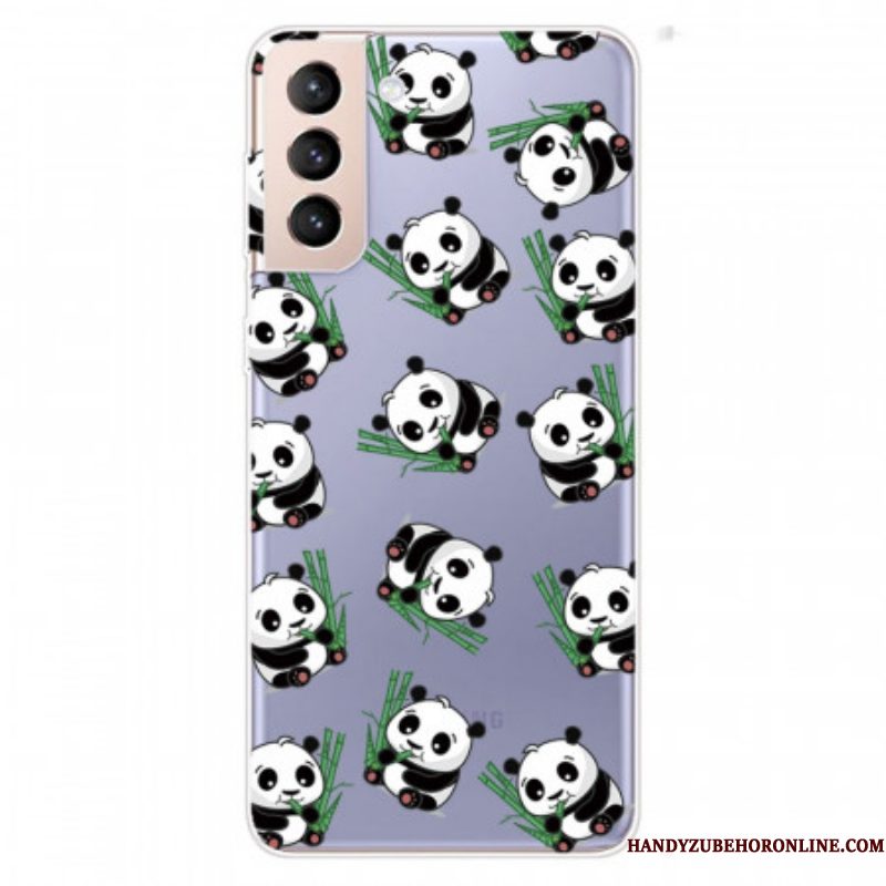 Hoesje voor Samsung Galaxy S22 5G Kleine Panda's