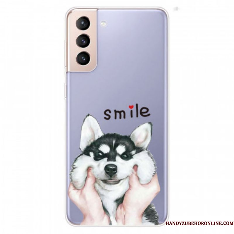 Hoesje voor Samsung Galaxy S22 5G Lach Hond