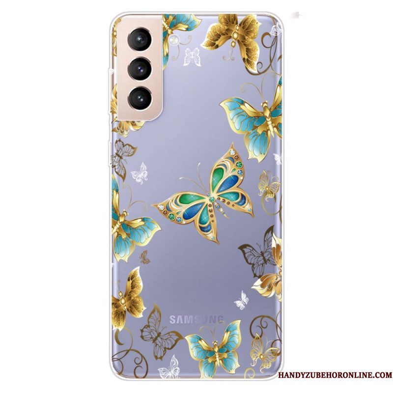 Hoesje voor Samsung Galaxy S22 5G Ontwerp Vlinders