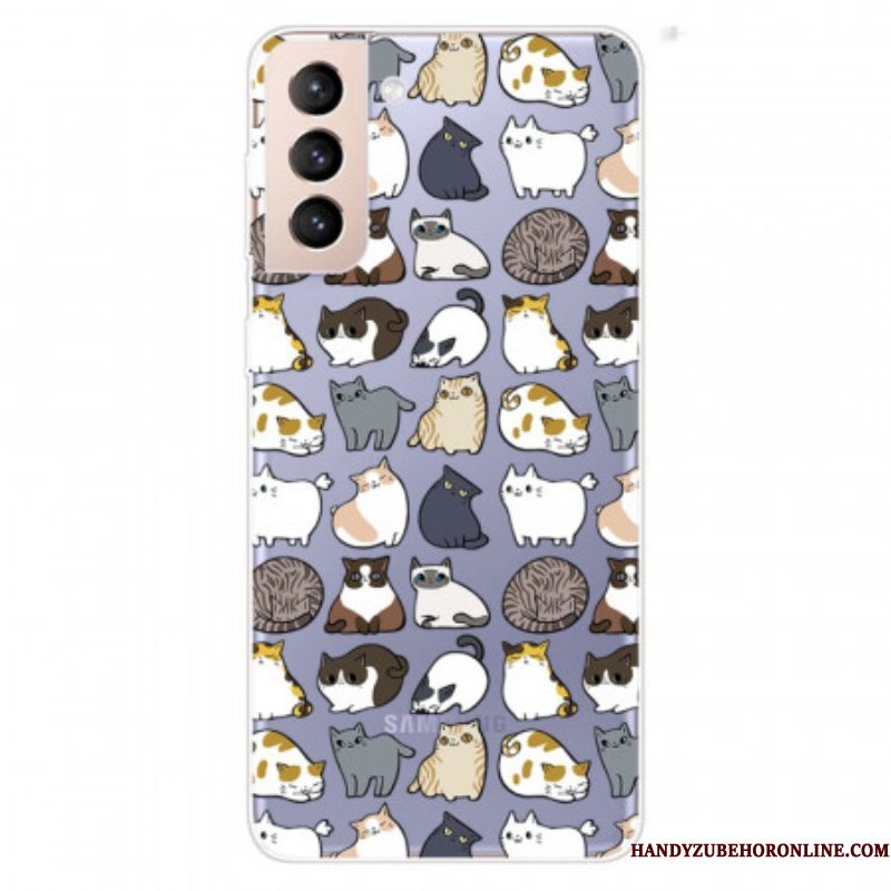 Hoesje voor Samsung Galaxy S22 5G Topkatten