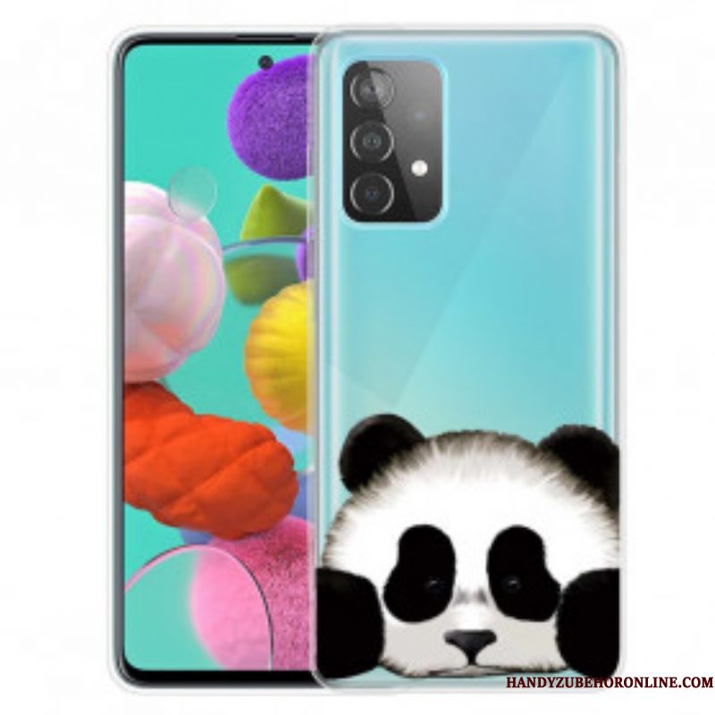 Telefoonhoesje voor Samsung Galaxy A52 4G / A52 5G / A52s 5G Naadloze Panda